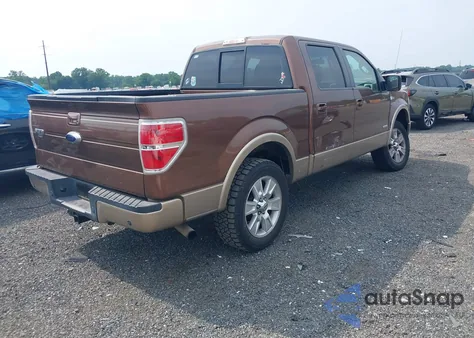 2011 Ford F-150 Lariat from USA, damaged, VIN 1FTFW1CTXBKD37741